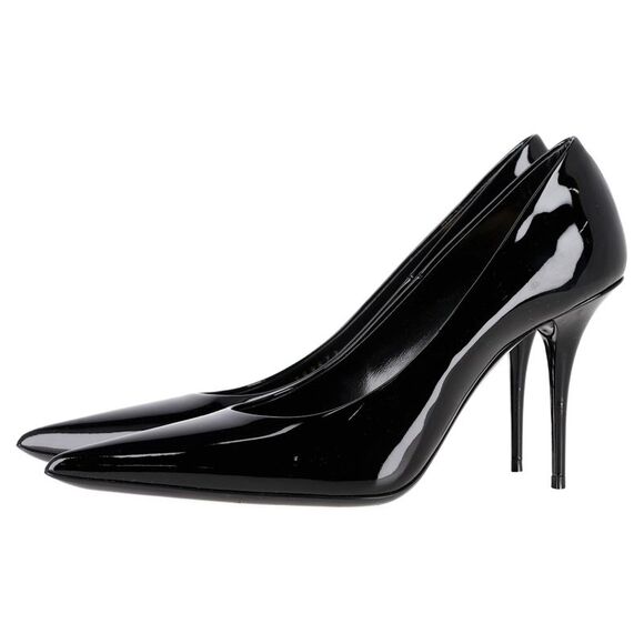 Saint Laurent Norma Pumps in Black Patent Leather - Picture 5 of 7